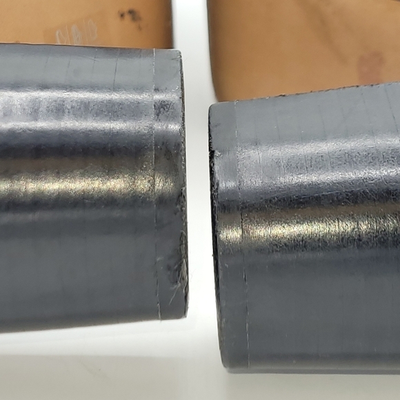 Coach Terence Scallop Soft Shine Calf Ankle Boots in Black Leather Size 10 B - Picture 12 of 16